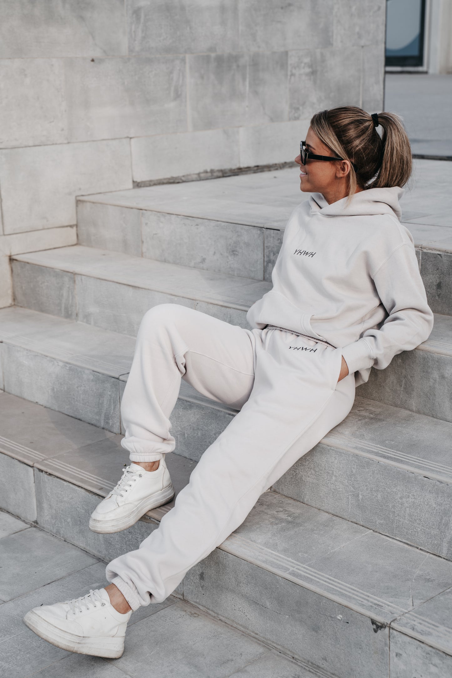 " YHWH " WOMENS BLACK LOUNGE SET * PRE-ORDER *