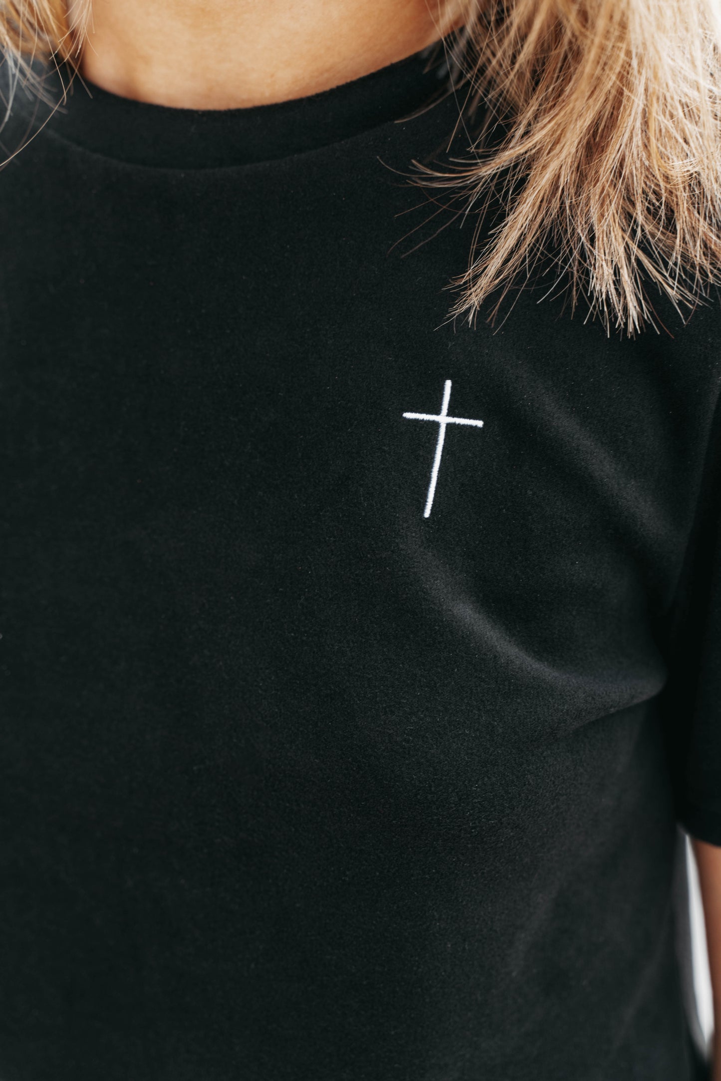 " THE CROSS " Women's Black 2 Piece Lounge Set