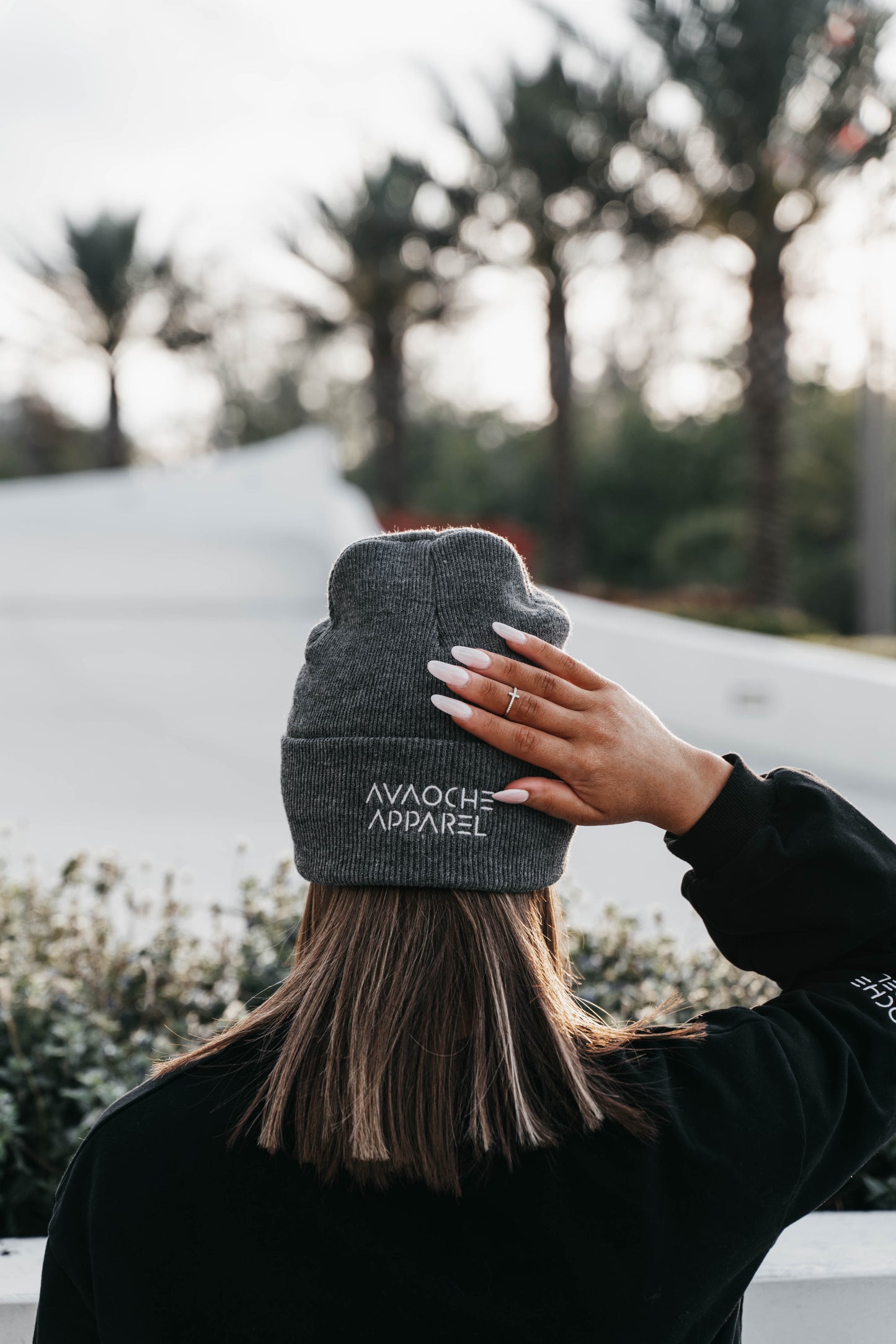 " JESUS IS KING " Unisex Grey Beanie