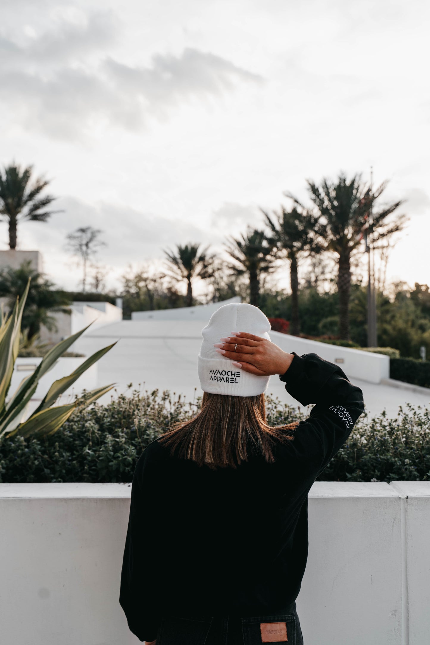 " JESUS IS KING " Unisex White Beanie