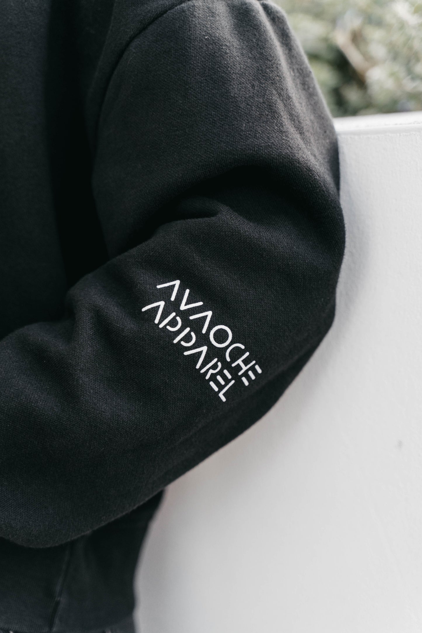 " WE OWE A DEBT " Women's Cropped Black Hoodie