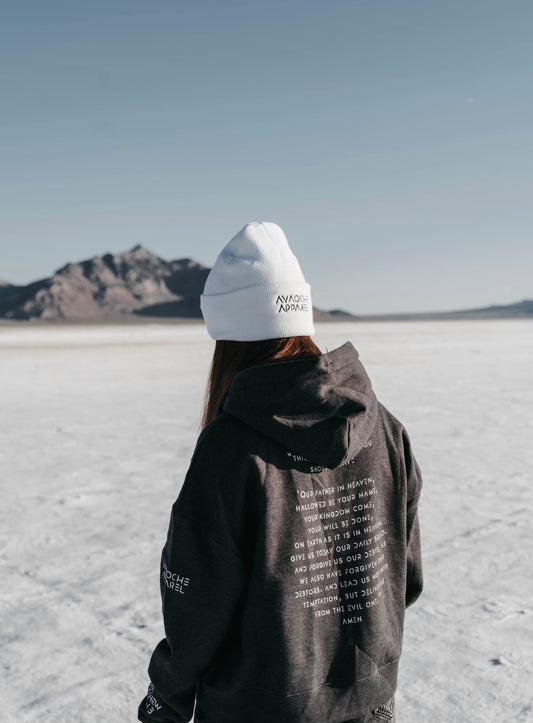 " PRAY DAILY " Women's Grey Hoodie