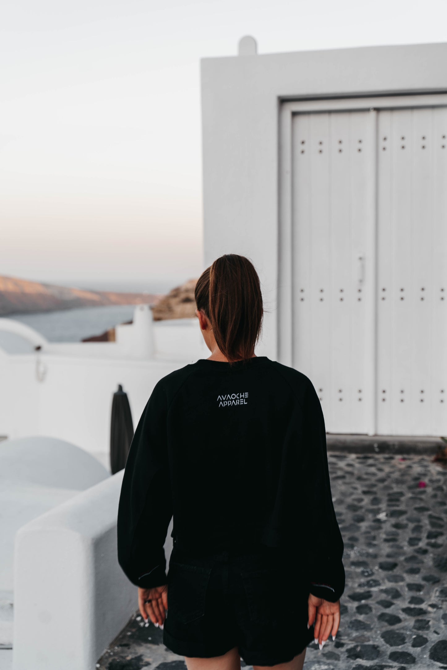 " THIS IS GRACE " Women's Black Crewneck