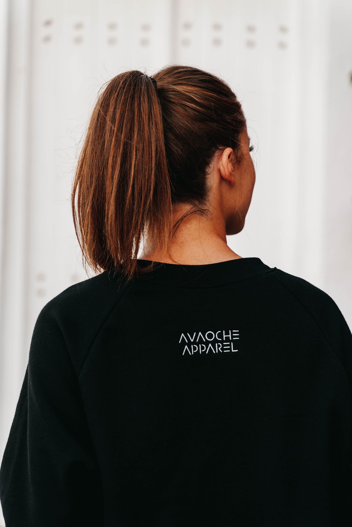 " THIS IS GRACE " Women's Black Crewneck