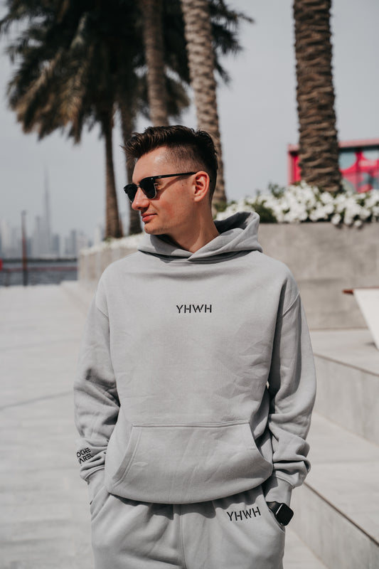 " YHWH " MENS LIGHT GREY LOUNGE SET * PRE-ORDER *