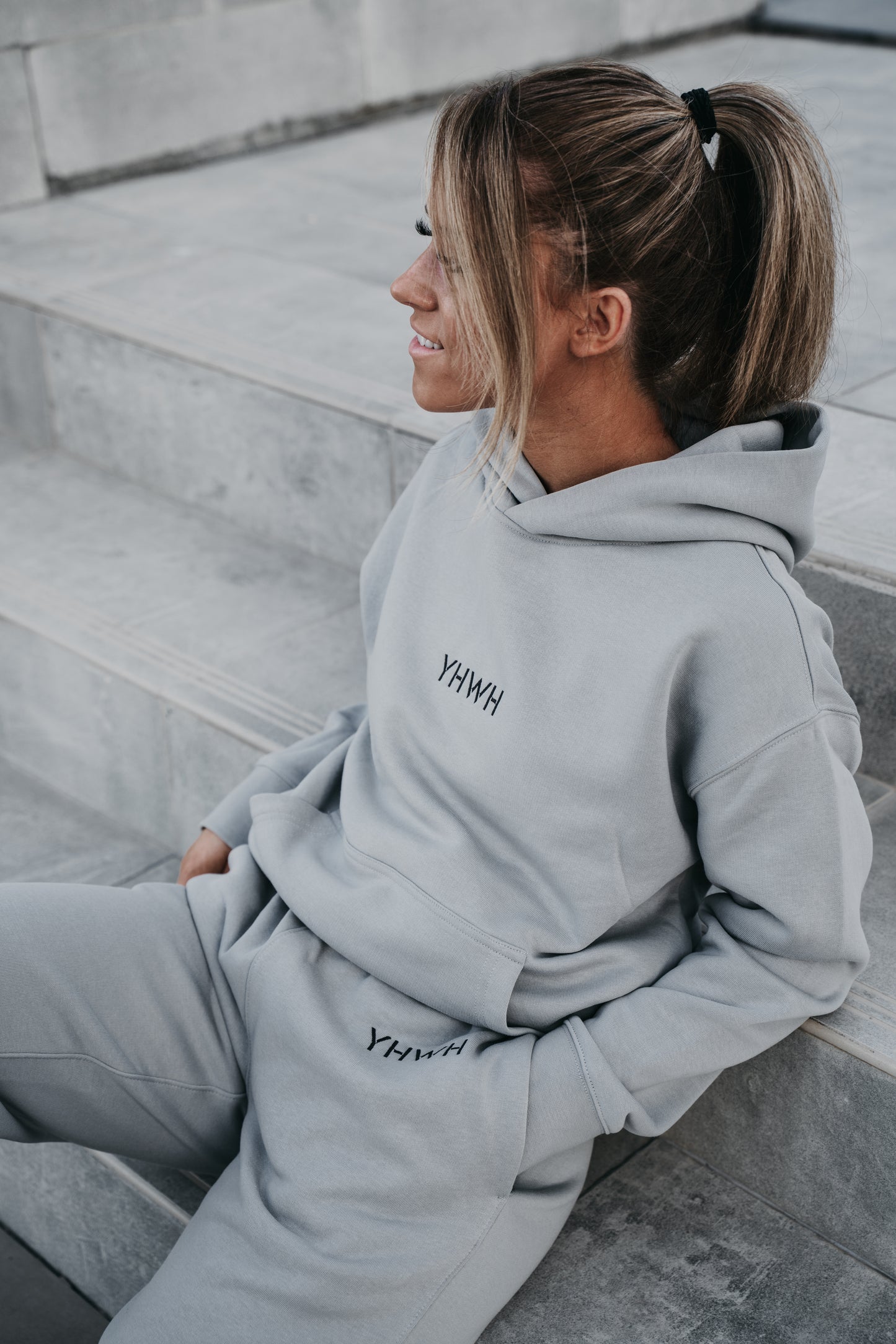 " YHWH " WOMENS GREY LOUNGE SET * PRE-ORDER *