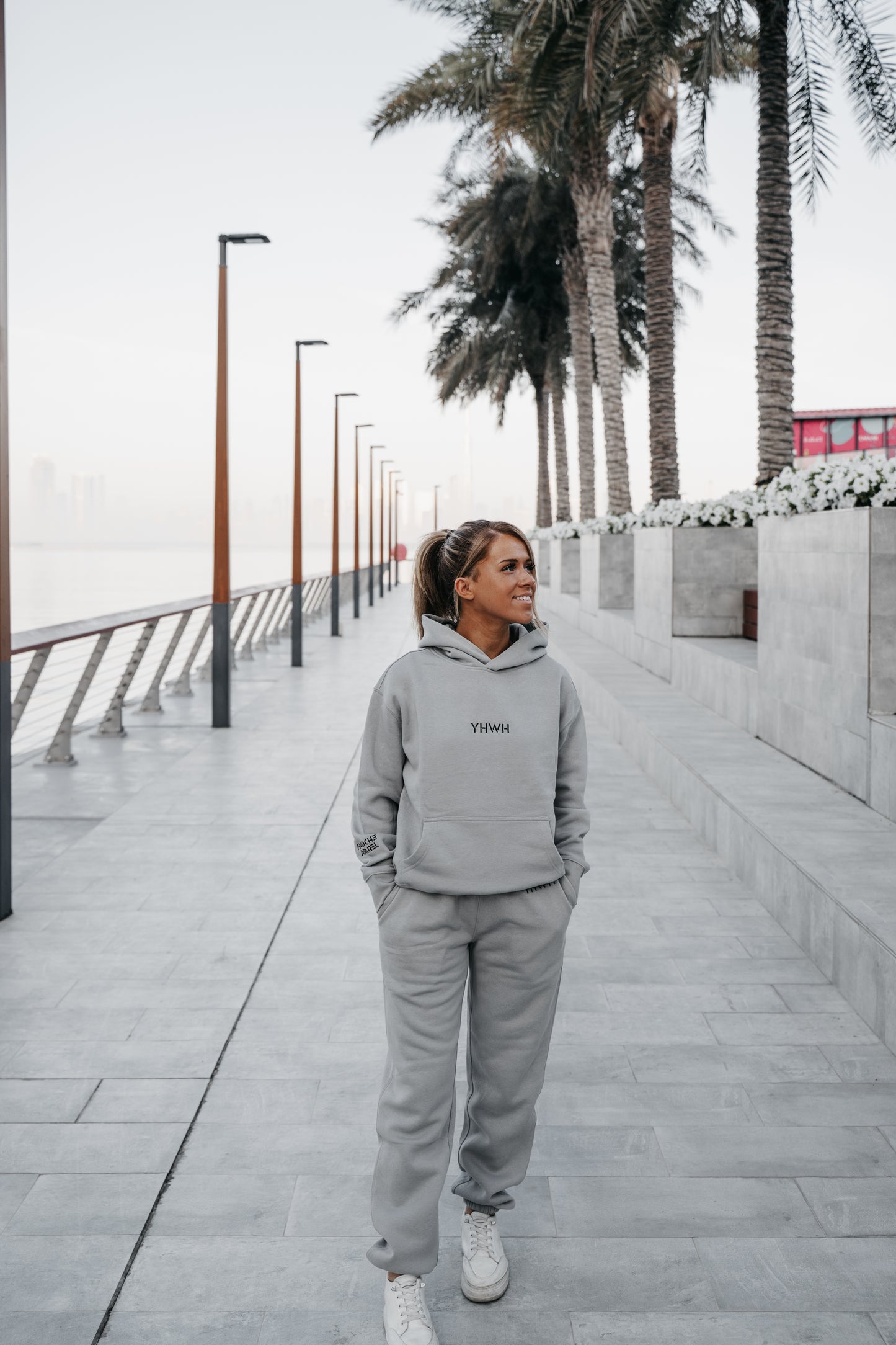 " YHWH " WOMENS GREY LOUNGE SET * PRE-ORDER *