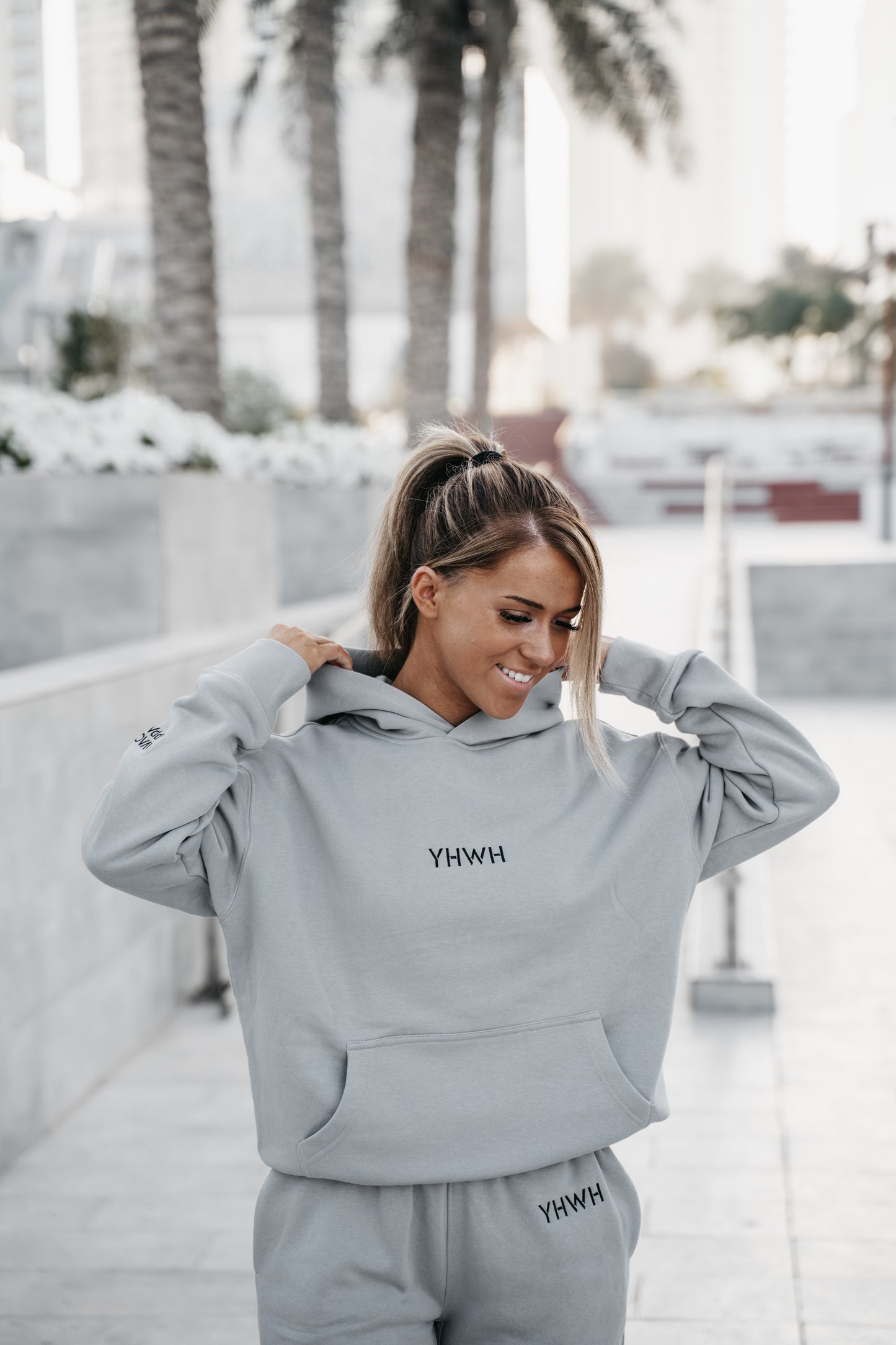 " YHWH " WOMENS GREY LOUNGE SET * PRE-ORDER *