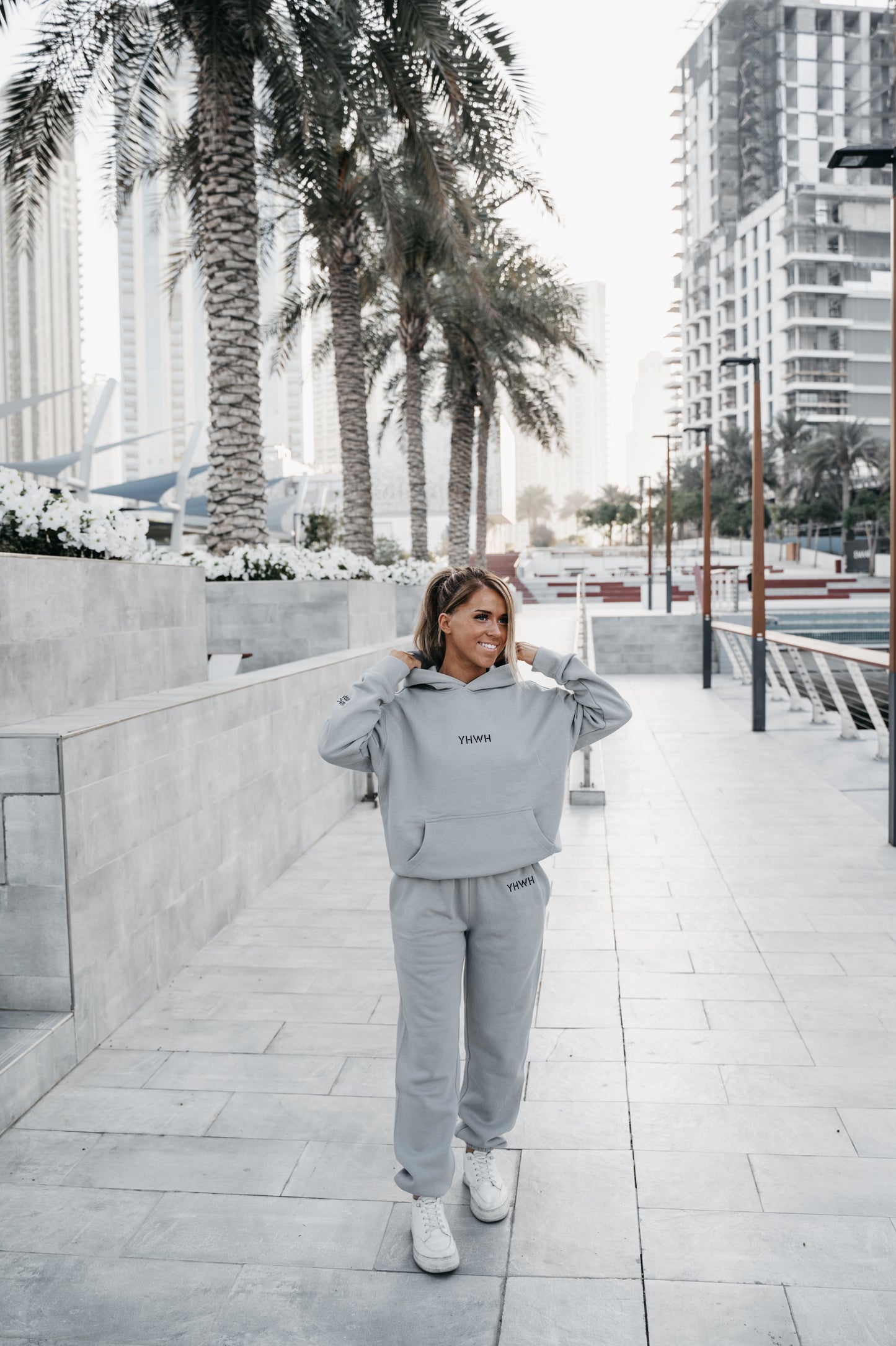 " YHWH " WOMENS GREY LOUNGE SET * PRE-ORDER *