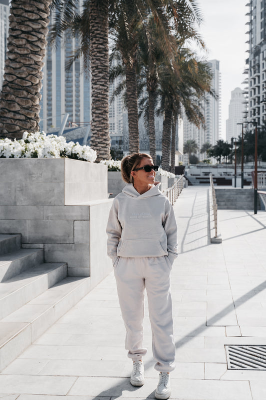 " ABBA FATHER " WOMENS BEIGE LOUGE SET * PRE-ORDER *