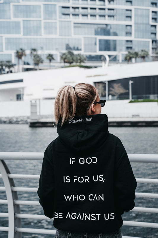 " GOD IS GOOD " UNISEX BLACK HOODIE * PRE-ORDER *