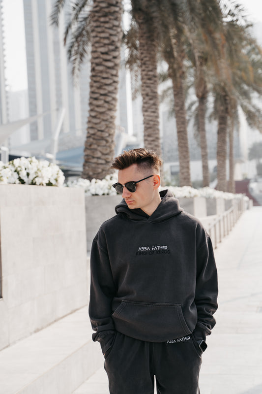 " ABBA FATHER " MENS DARK GREY LOUNGE SET * PRE-ORDER *