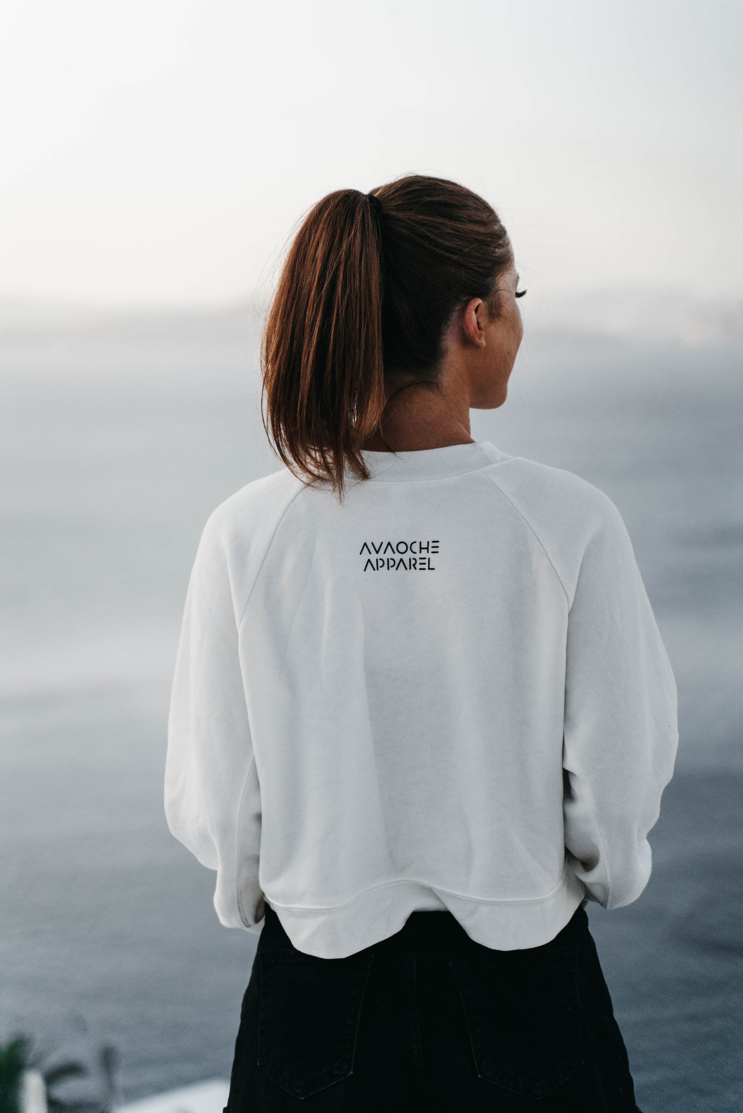 " JESUS IS ESSENTIAL " Women's Off White Crewneck